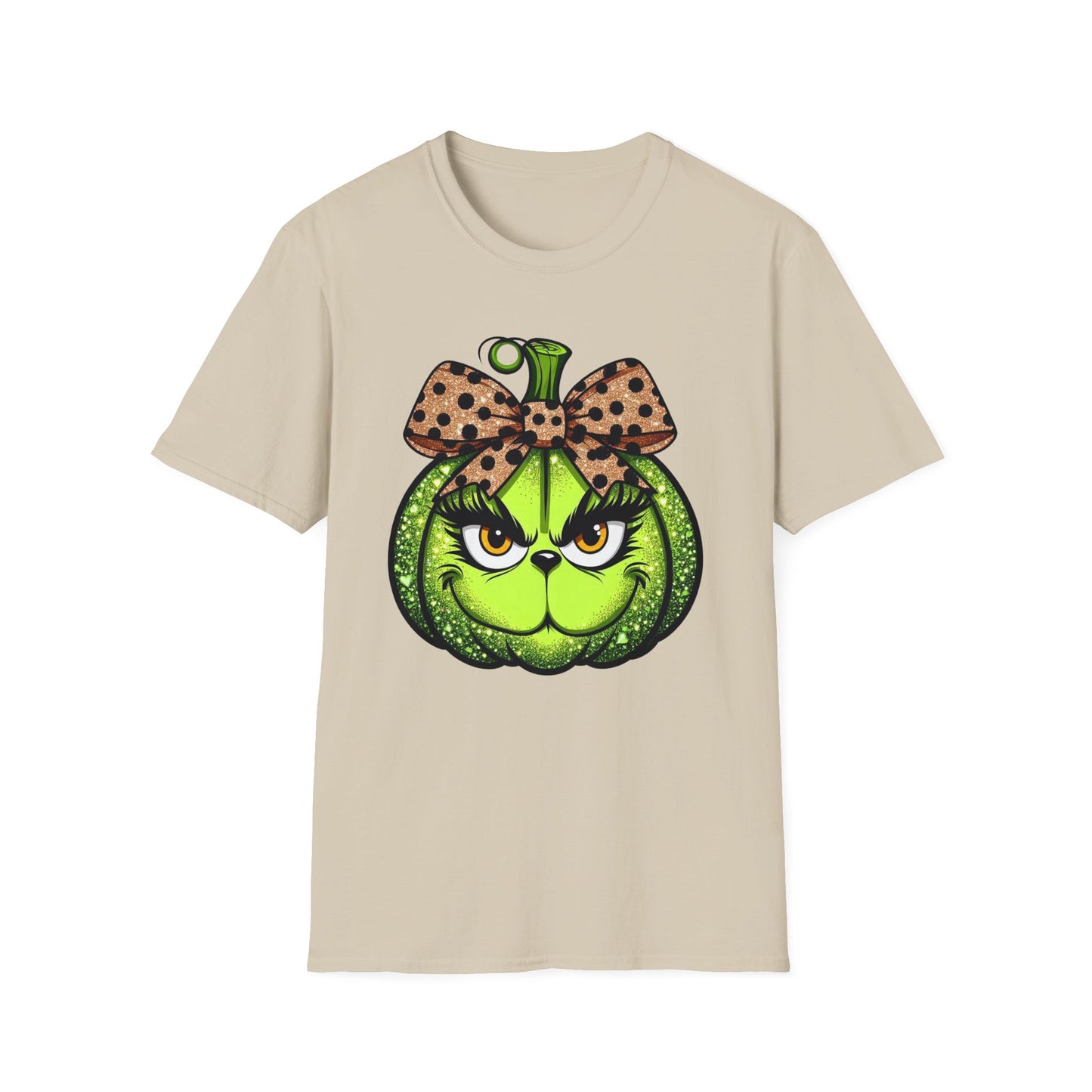 GREEN FACED PUMPKIN T-SHIRT